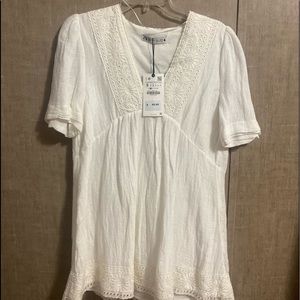 Zara white dress
